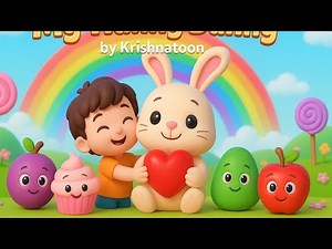 Cuppycake Song | You’re My Honeybunch Sugar Plum | Cute Kids Song | Krishnatoon