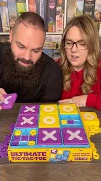 9 Games In 1! Play Ultimate Tic Tac Toe With Us!! #UltimateTicTacToe #boardgames #relatablepartner