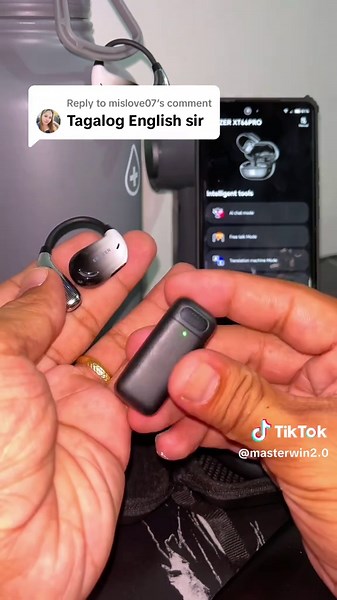 Tagalog to English Communication Made Easy with Earphones