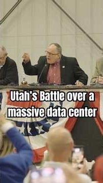 Angry residents fail to stop Utah data center project