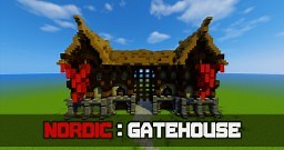 Nordic Gatehouse Tutorial Minecraft Map