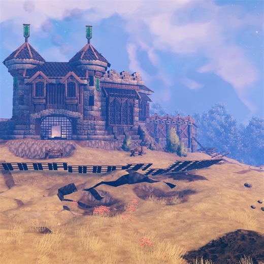 versaugh on Instagram: "Castle construction update #1 #valheimgame #valheim #valheimbuilds #valheimgameplay"