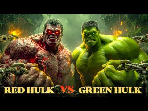 HULK vs RED HULK | Final Battle | Full Action Movie (4K)
