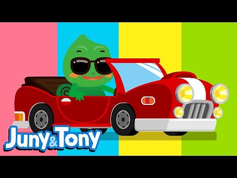 The Color Land | Color Songs for Kids | Learn Colors with Chameleon | JunyTony