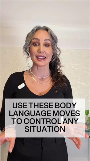 11K views · 607 reactions | Control the room without speaking. Master these body language cues and let your presence do the talking #bodylanguage #psychologytips #psychologytricks #control #communicationskills | Liz Rose | Facebook