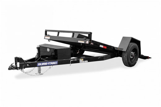 New 2026 Sure-Trac 5x10 6K Single Axle Tilt Equipment Trailer for sale in Wharton, NJ