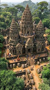 Strangler Fig Jungle Ruin to Golden Temple: Full Restoration 🌿🛕 #AngkorWat #BeforeAndAfter #KhmerTemple #StranglerFig #JungleRestoration #Transformation #Archaeology #Cambodia #AncientHistory #TempleOfHeads | The Tent Life