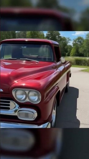 1958-1960 Chevy vintage pickup trucks