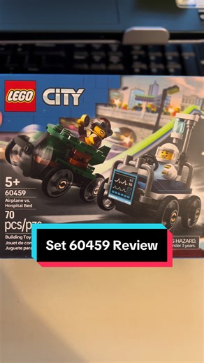Lego set 60459 build and review. #legocars #legohospital #legoreview #lego60459