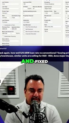 ARM vs Fixed Mortgage Rates: The Real Difference #shorts
