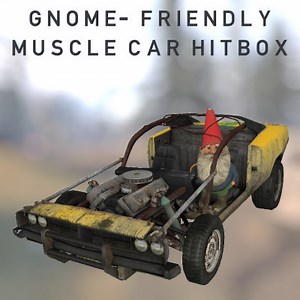 Gnome Friendly Muscle Car Hitbox addon - Half-Life 2