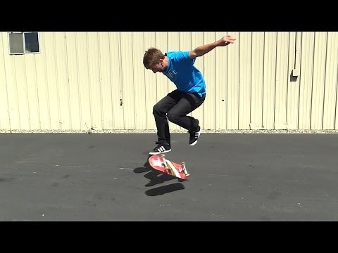 HOW TO CENTER TRE FLIPS THE EASIEST WAY TUTORIAL