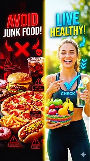 Stop Eating Junk Food Today! 🍔❌ | Hidden Side Effects of Junk Food