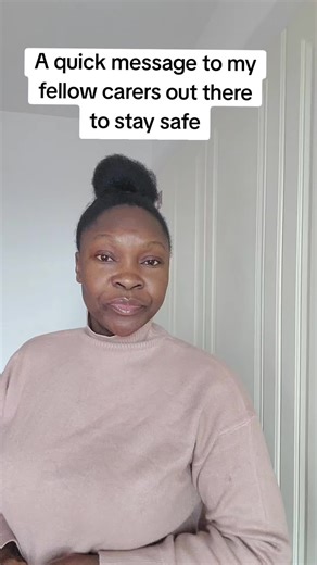 A Message for Caregivers to Stay Safe