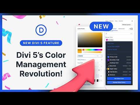Divi 5's Color Revolution Has Arrived
