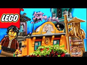 LEGO Ninjago City Gardens Is INSANE *MASSIVE SET* 🟦FULL review 71741 (Ninjago Legacy)