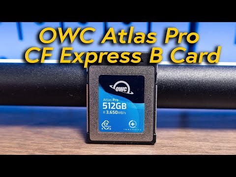 OWC 512GB Atlas Pro High-Performance CFexpress 4.0 Type B Memory Card Review