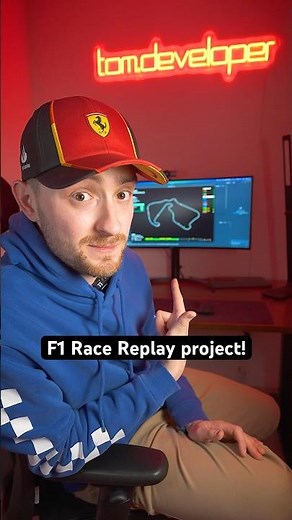 This F1 Python project has come a long way 🤯 #coding #python #f1