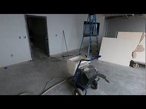 HOW TO SPRAY LIGHT ORANGE PEEL TEXTURE ON DRYWALL LIKE A PRO USING A GRACO RTX