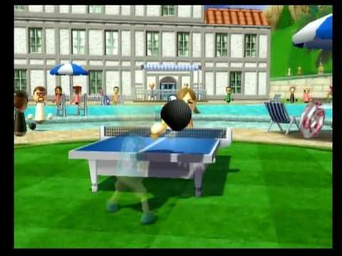Wii Sports Resort- Table Tennis Champion CPU Fail
