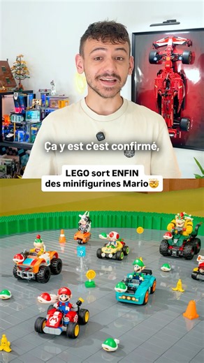 Mario Kart revient chez LEGO🤯 #legomario #legoaddict #legofan