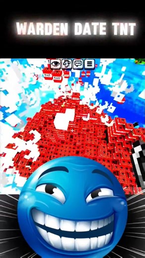 Minecraft warden TNT rate and minecraftsurvivalseries100days isurviveaysminecraftinhindi #gaming