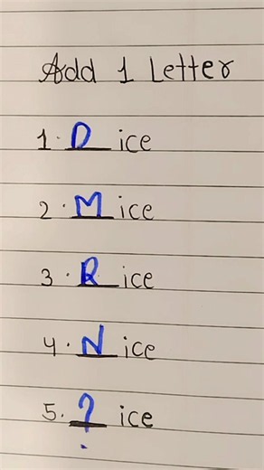 Add 1 letter challenge ✉️ #shorts