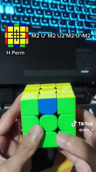 (H Perm) Tutorial Series: A Complete Guide to All of My PLL (Permutation of the Last Layer) Algorithms – 10 of 21 #rubikscube #CFOP #PLL #hperm
