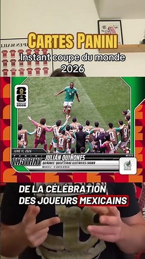 Nouvelles cartes Panini Coupe du Monde 2026 à ne pas manquer