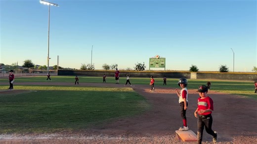 Nathan playing 2nd base and getting the out. Way to go #8!!! #littleleaguebaseball #coachpitchbaseball