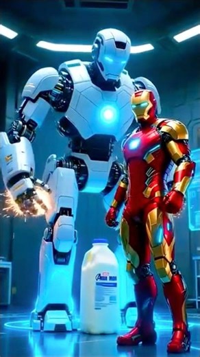 A milking robot has been created by the ironman