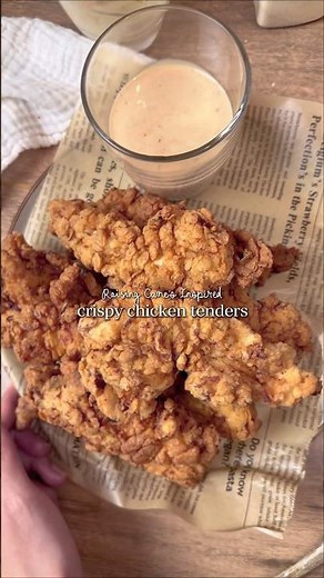 Try these crispy chicken tenders! So good!