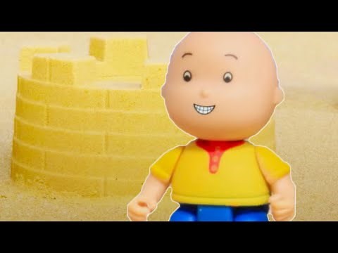 Caillou and the Sand Castle | Caillou Cartoon