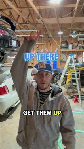 Installing hex LED lights in my garage for a clean car cave upgrade #HexLights #GarageBuild #LED!!!