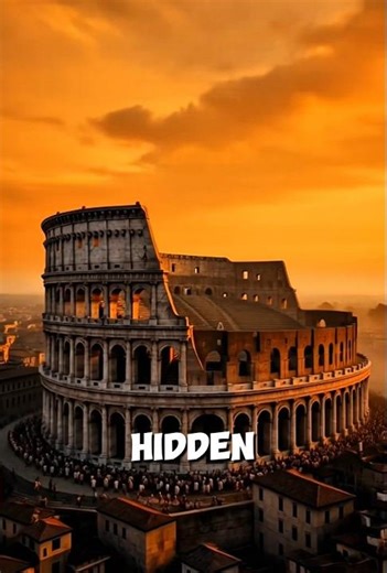 The Secrets Behind the Construction of The Colosseum #history #viral #colloseum