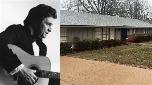 Former Memphis home of Johnny Cash for sale