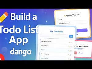 Build a To-Do List App with Django | Complete Project for Beginners