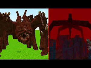 Stranger Things Mod Update Minecraft - new Mind Flayer