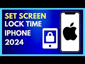 How to set Screen Lock Time on Any Iphone in 2024 | Easy Guide!