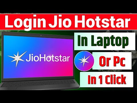 Laptop Me Jio Hotstar Login Kaise Kare|How To Login Jio Hotstar In Laptop/Computer/Pc|