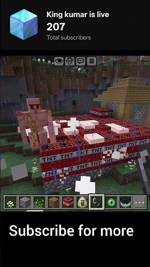 day 3 of exploding one tnt for each subscribe i get