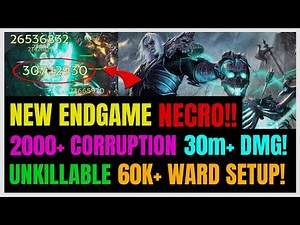 2000+ Corruption NEW SSS-Tier ENDGAME Necromancer Build! 30,000,000 NUKE COMBO! | Last Epoch