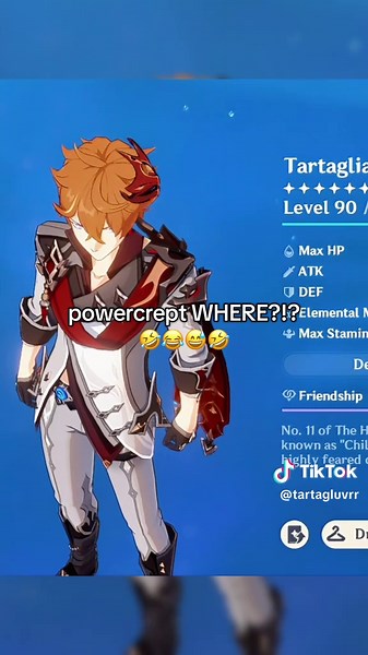 all jokes cause i would never abandon my glorious king. I AM LOYAL!!! LOYALTY NOT COPIUM!!! #genshinimpact #fyp #tartaglia #childe #hoyoverse #natlan #new