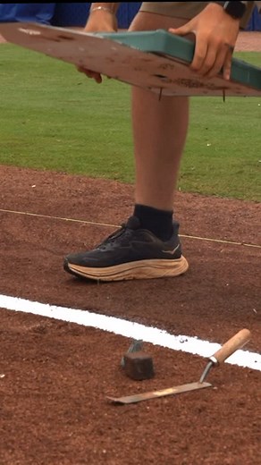 Last year, double first bases began showing up in college baseball. After discussions with coaches and grounds crew, we developed the 𝑫𝒐𝒖𝒃𝒍𝒆 𝑭𝒊𝒓𝒔𝒕 𝑩𝒂𝒔𝒆 𝑷𝒍𝒂𝒕𝒆 — a smarter solution built for today’s game. Our patented design features a Jack Corbett Hollywood Base mounted to a custom metal plate — all while using the existing game base anchor. ✔️ No field modifications ✔️ No dual anchors ✔️ Full safety compliance #LineToLine | Line To Line LLC