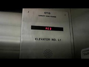 Otis "Colorful" Elevator at Piedmont Hospital South Parking
