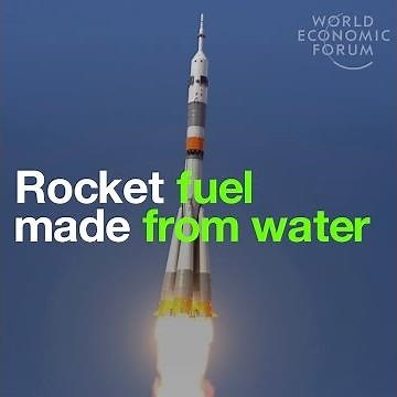 Rocket fuel made from water