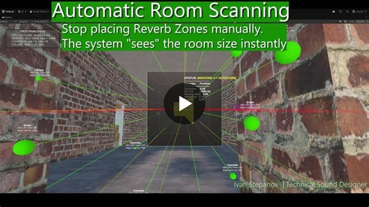 #gameaudio #technicalsounddesign #unity3d #fmod #leveldesign | Ivan Stepanov | 28 comments