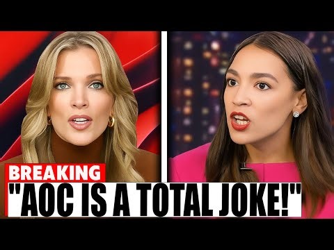 “Megyn Kelly and AOC Clash in a Heated Live TV Exchange 😳🔥”