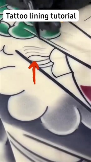 Basic tattoo lining tutorial..✅️✅️💯 #fypシ゚viralシ #fypシ #fypシ゚ #tattooartist #tattooideas #tattooart #art #tattoo #fblifestyle #cttocredittotherightfulowner #cttoOfvideo | Cover-up Tattoo Meanings and Ideas