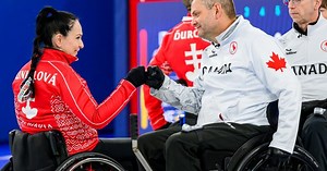 Canada’s wheelchair curling team finishes round robin unbeaten at Paralympics